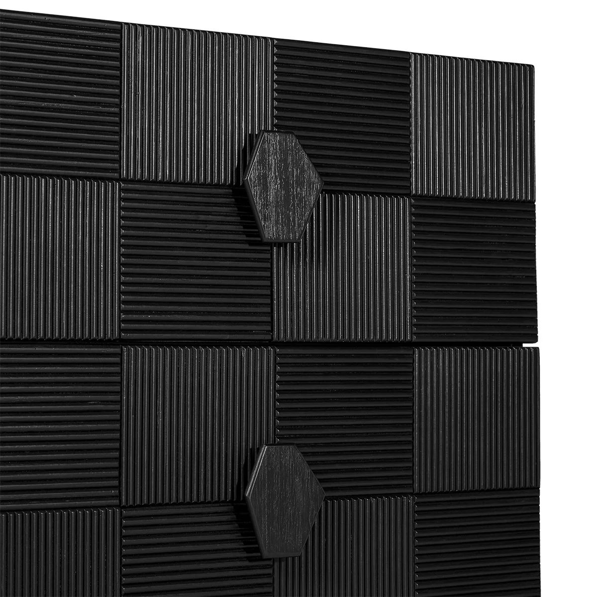 Alton Bedside Table - Large Black - Image 6