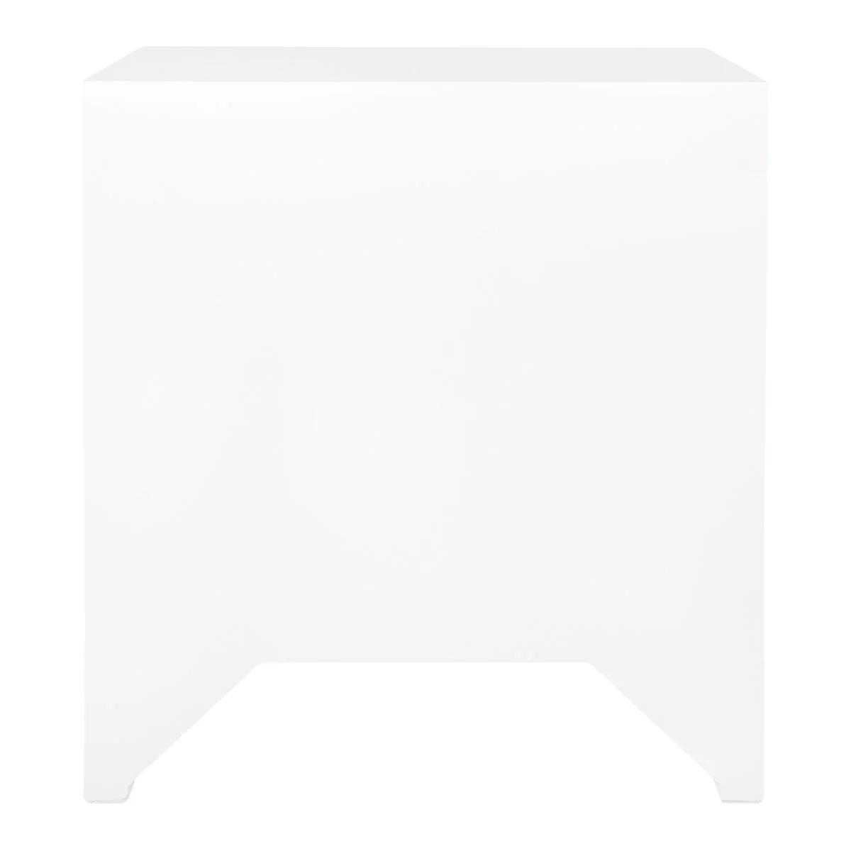 Ariana Bedside Table - Large White - Image 6