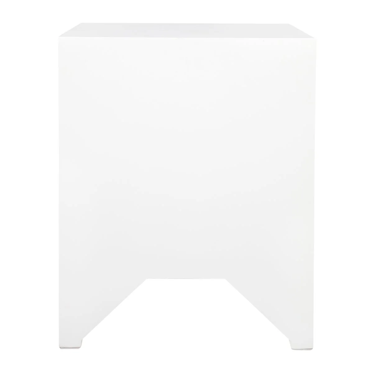 Ariana Bedside Table - Small White - Image 6