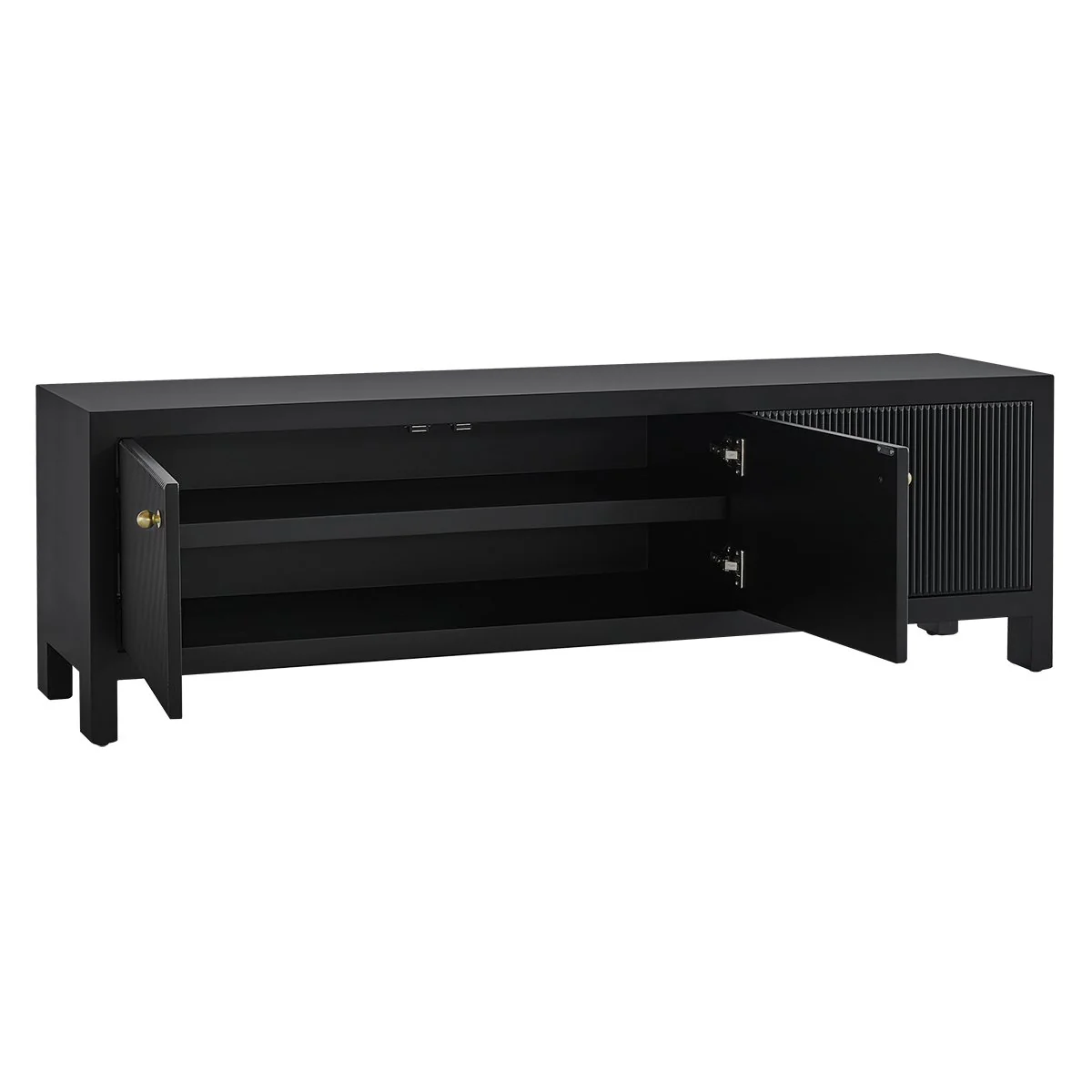 Ariana Entertainment Unit - Small Black - Image 3