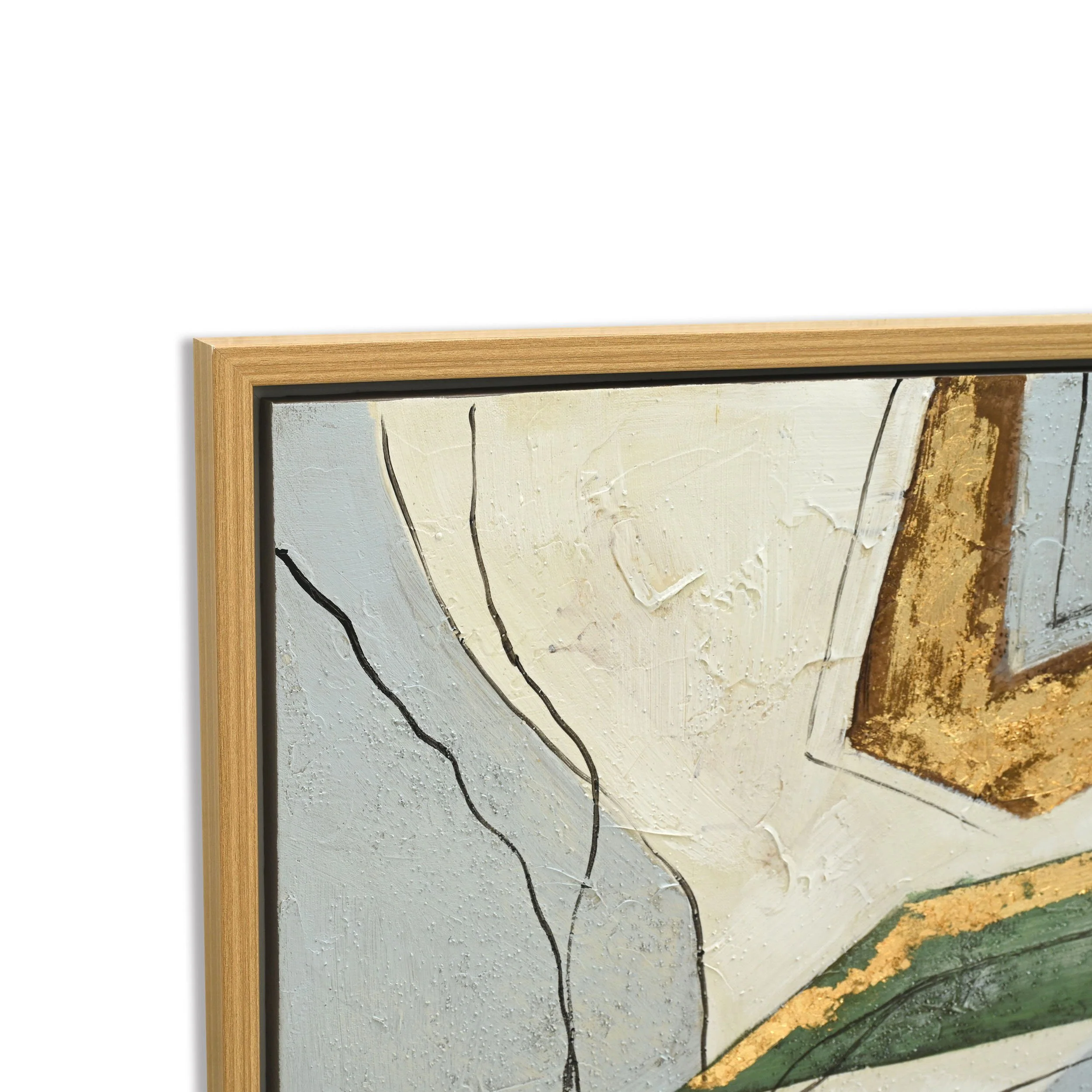 Autumn Leaves Series II Canvas Painting - Image 4