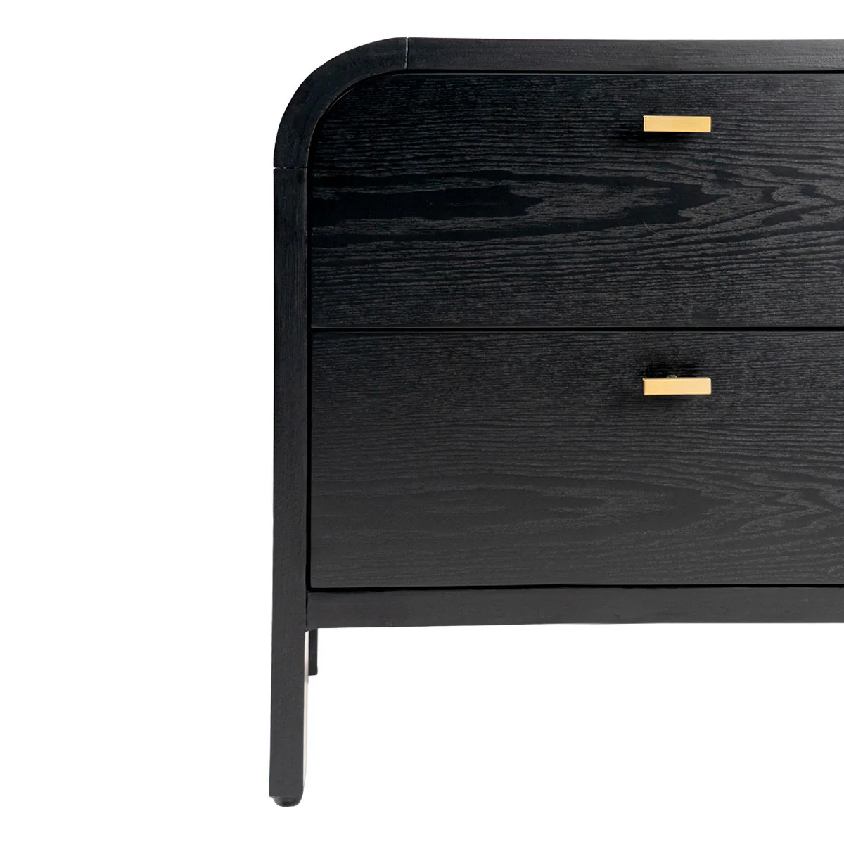 Chisholm Bedside Table - Black - Image 6