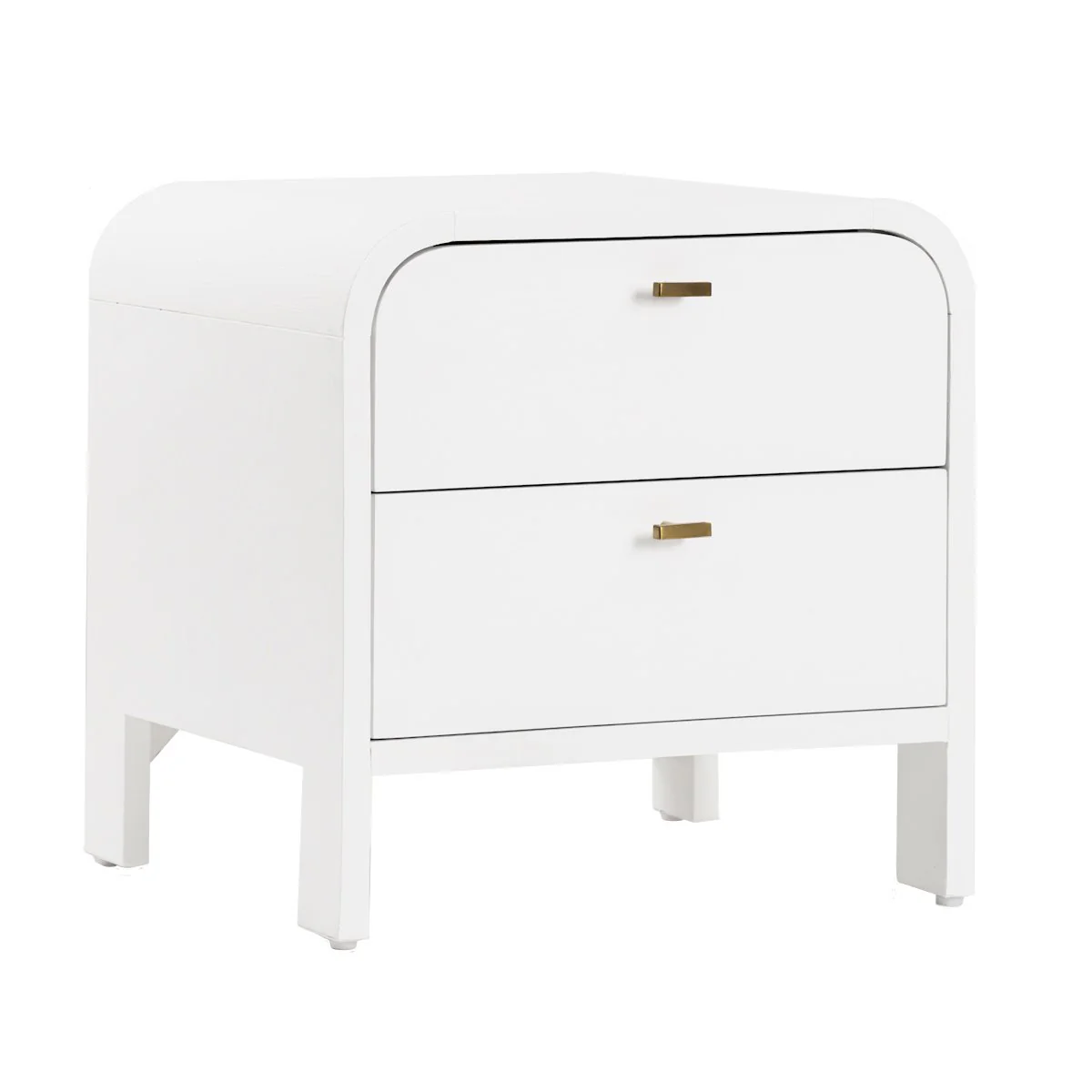 Chisholm Bedside Table - White - Image 3
