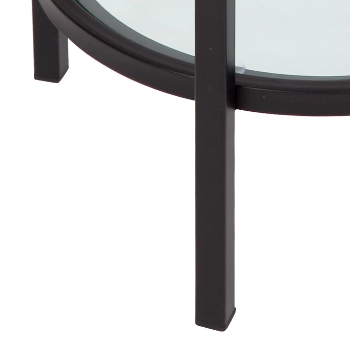 Cocktail Glass Petite Side Table - Black - Image 3