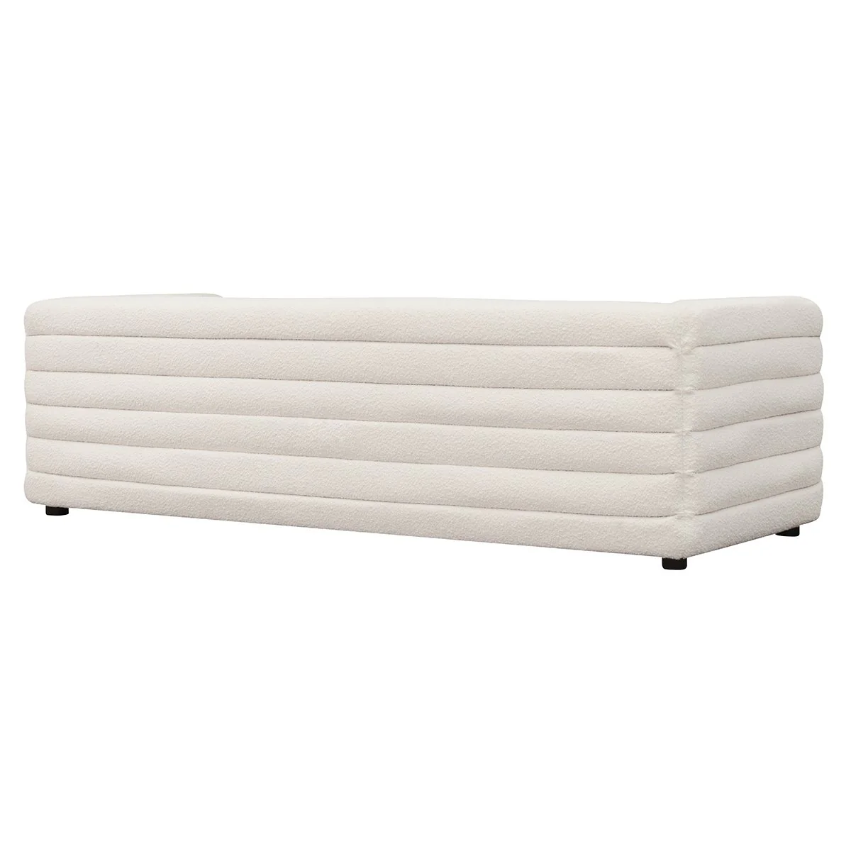 Colorado 3 Seater Sofa - White Boucle - Image 6