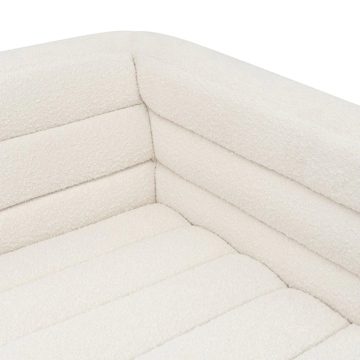 Colorado 3 Seater Sofa - White Boucle - Image 8
