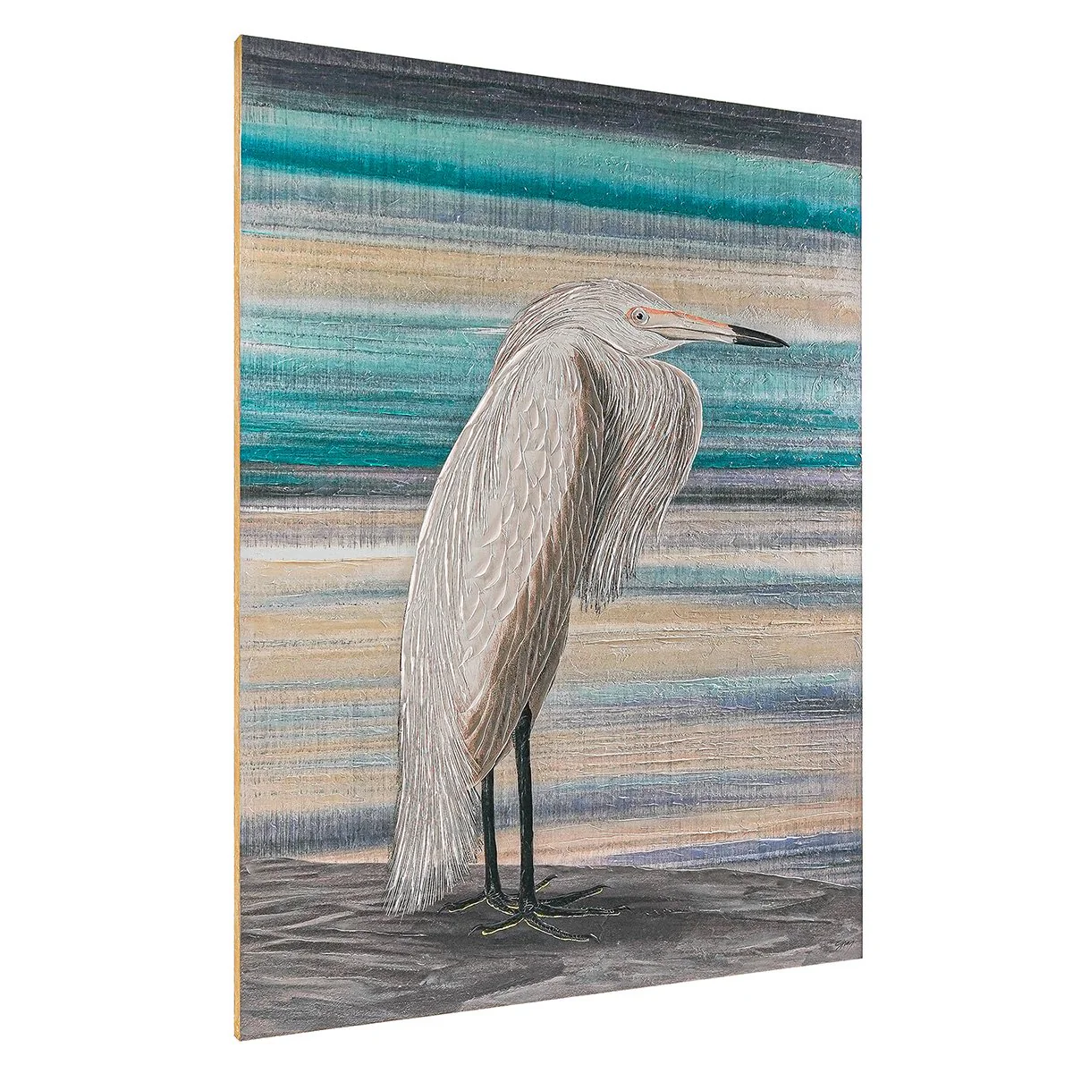 Crane Series I Enhanced Canvas Print - Image 3