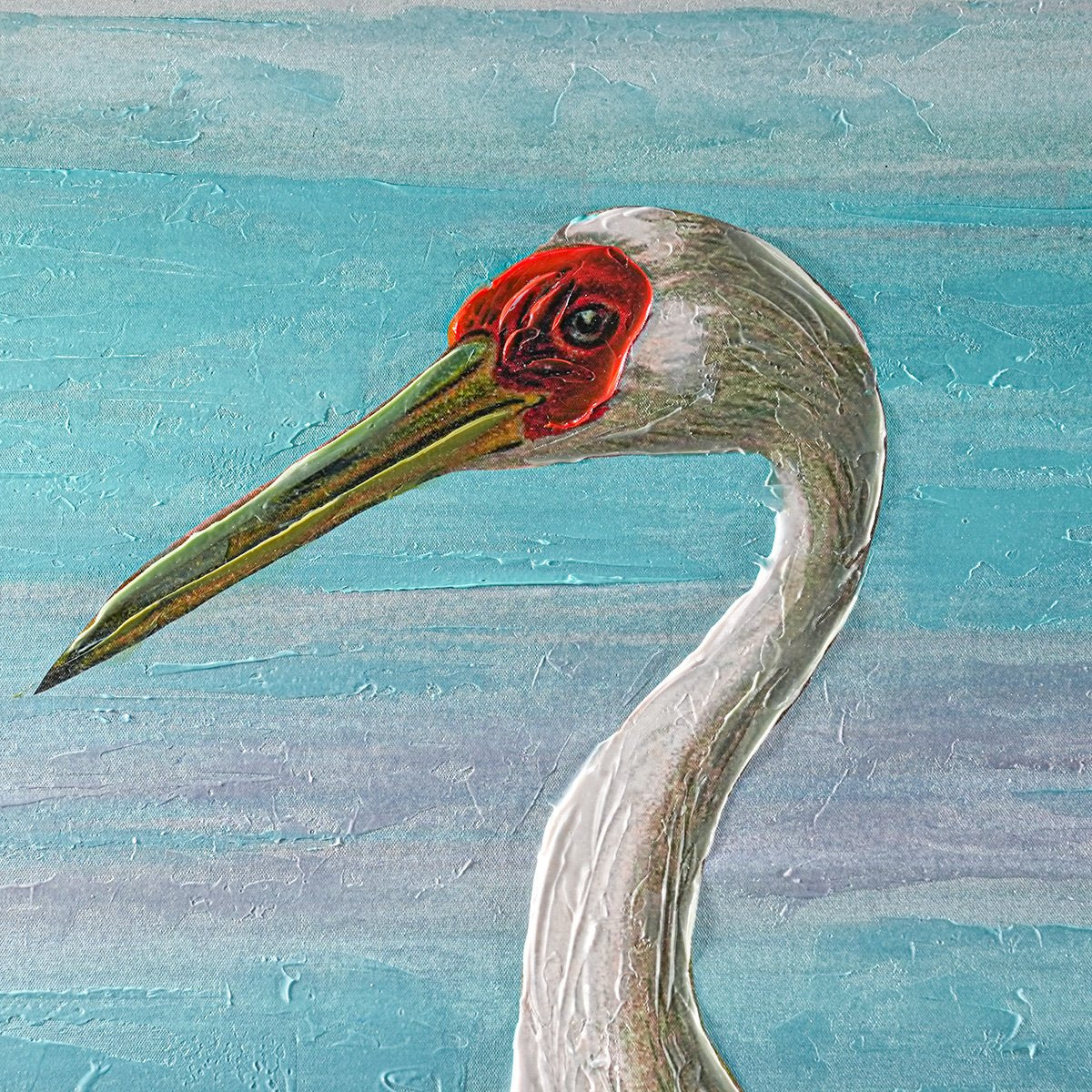 Crane Series II Enhanced Canvas Print - Image 4