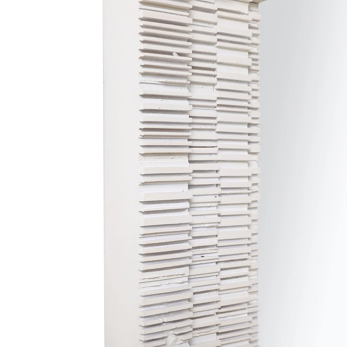 Dunbar Wall Mirror - Rectangle White - Image 4