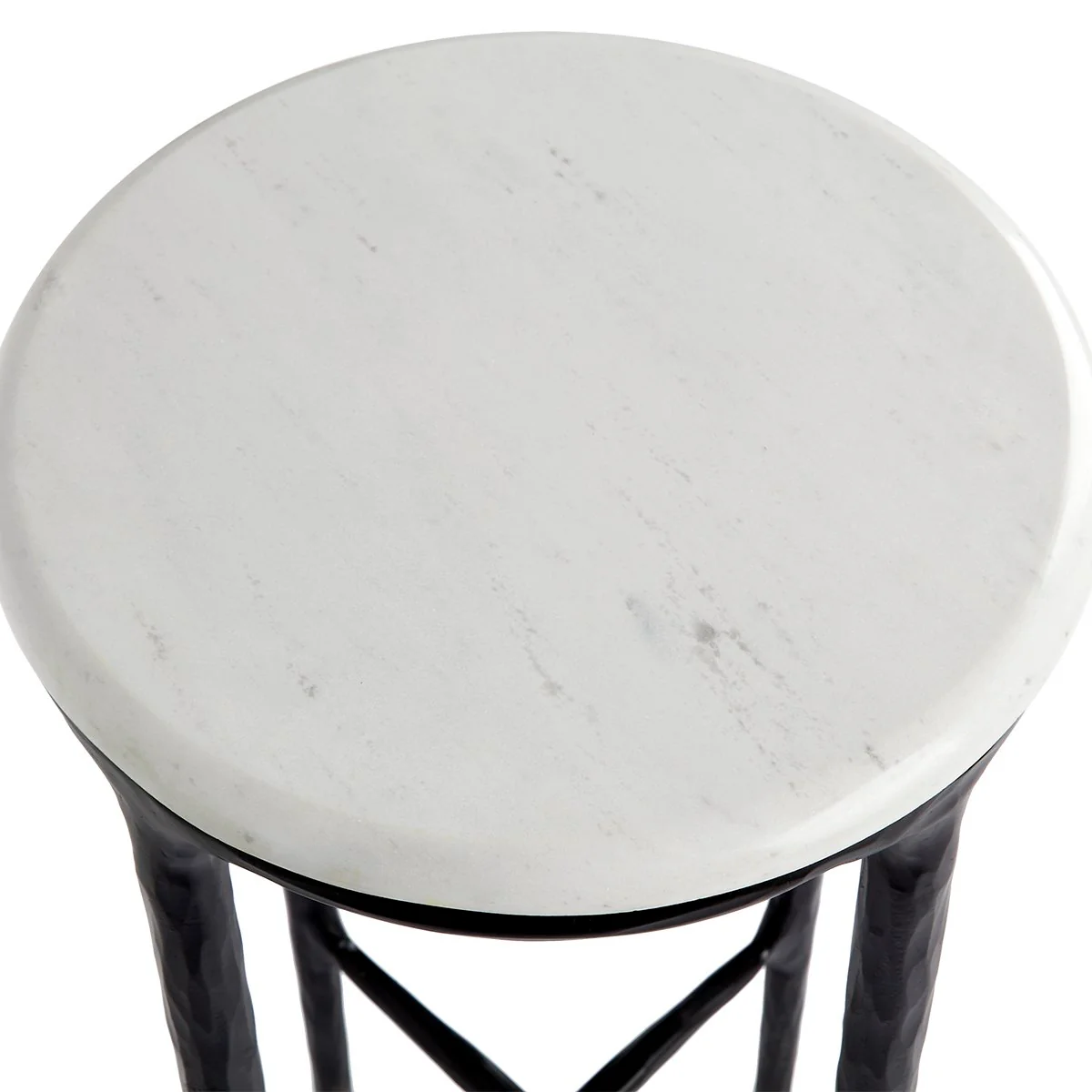 Heston Marble Petite Side Table - Black - Image 3
