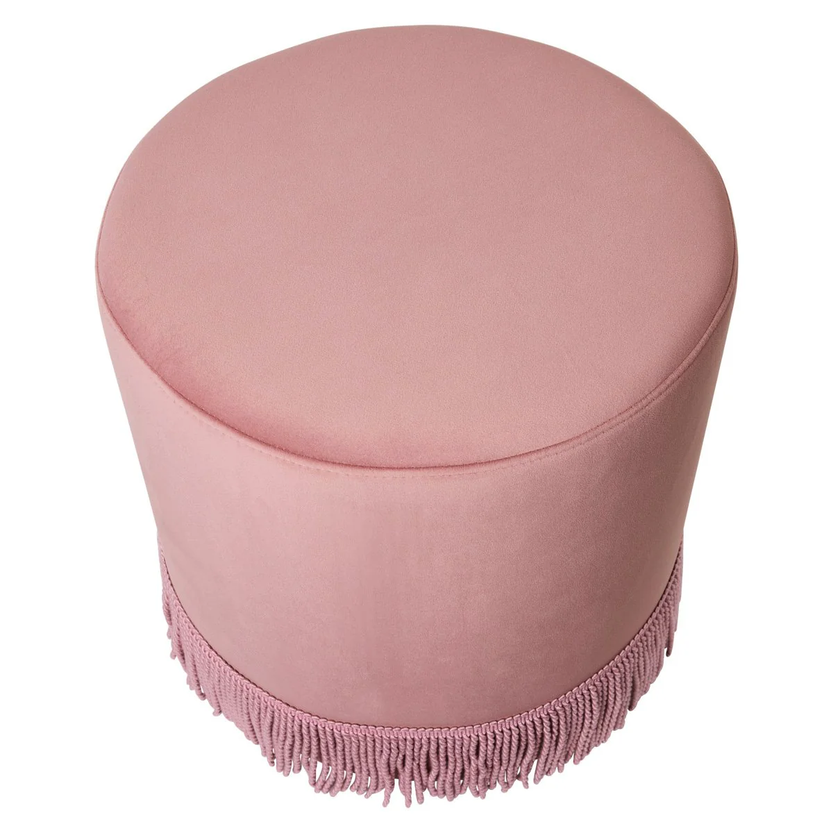 Nemi Stool - Soft Pink Velvet - Image 3