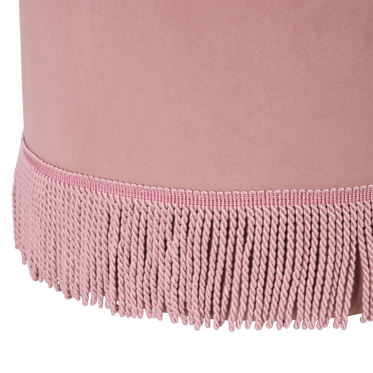 Nemi Stool - Soft Pink Velvet - Image 4