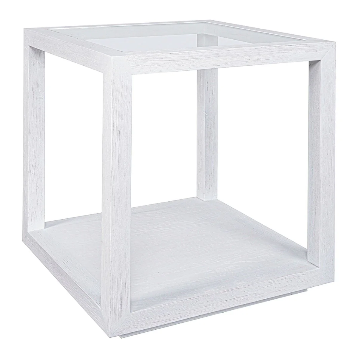 Sadie Oak Square Side Table - Large White - Image 6