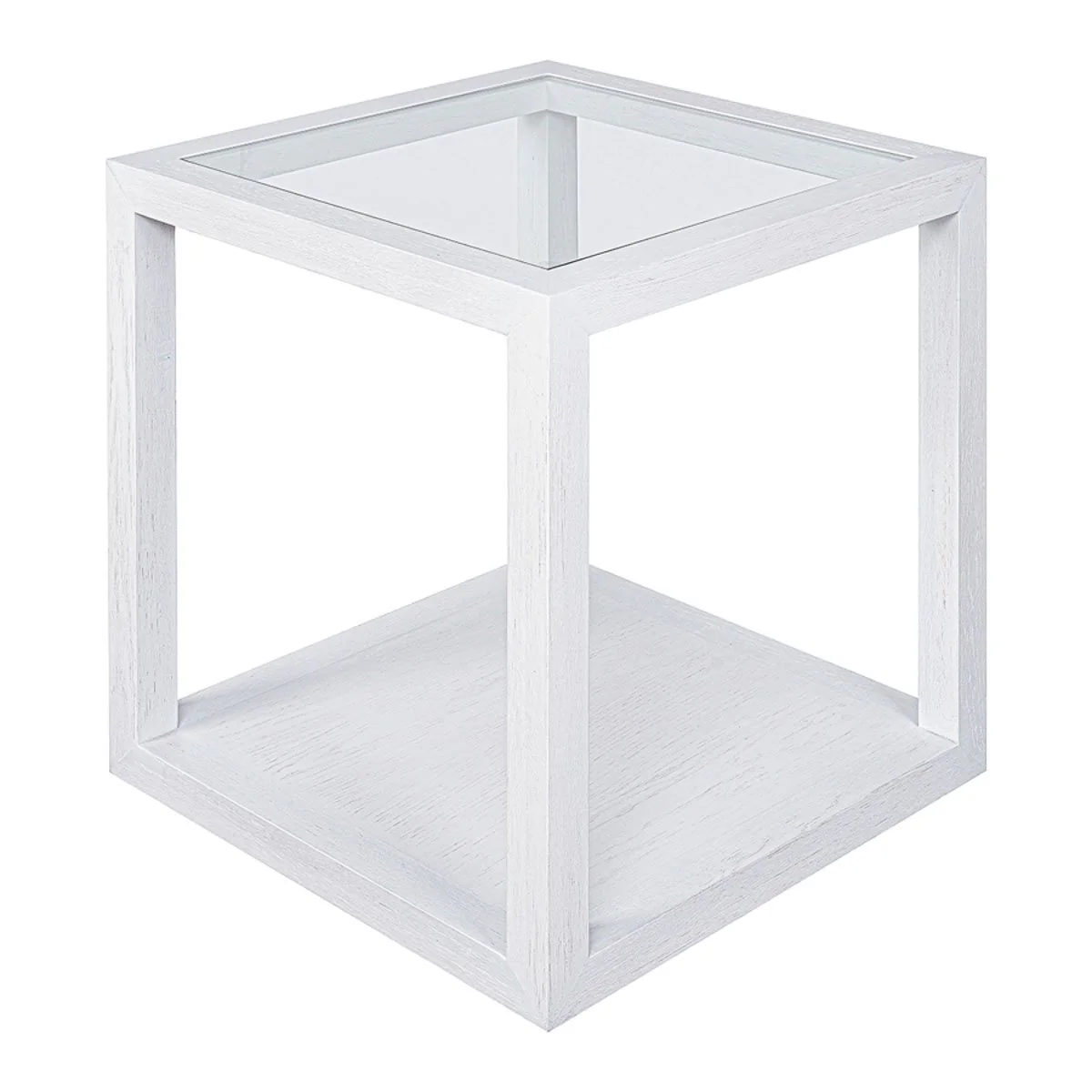 Sadie Oak Square Side Table - Large White - Image 7
