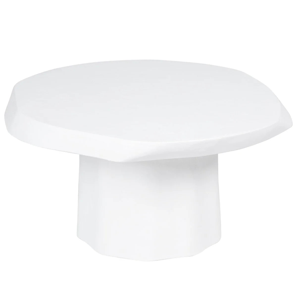 Sorrento Coffee Table - Small White - Image 3