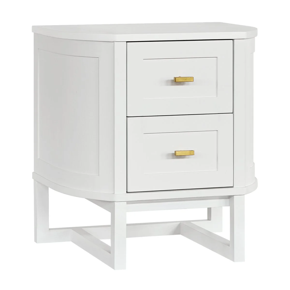 Theodore Bedside Table - Small White - Image 3