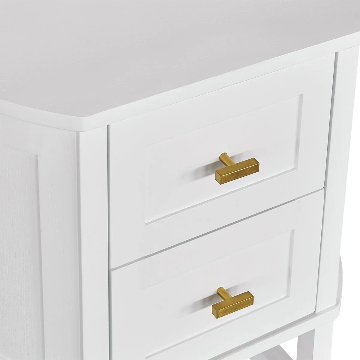Theodore Bedside Table - Small White - Image 5