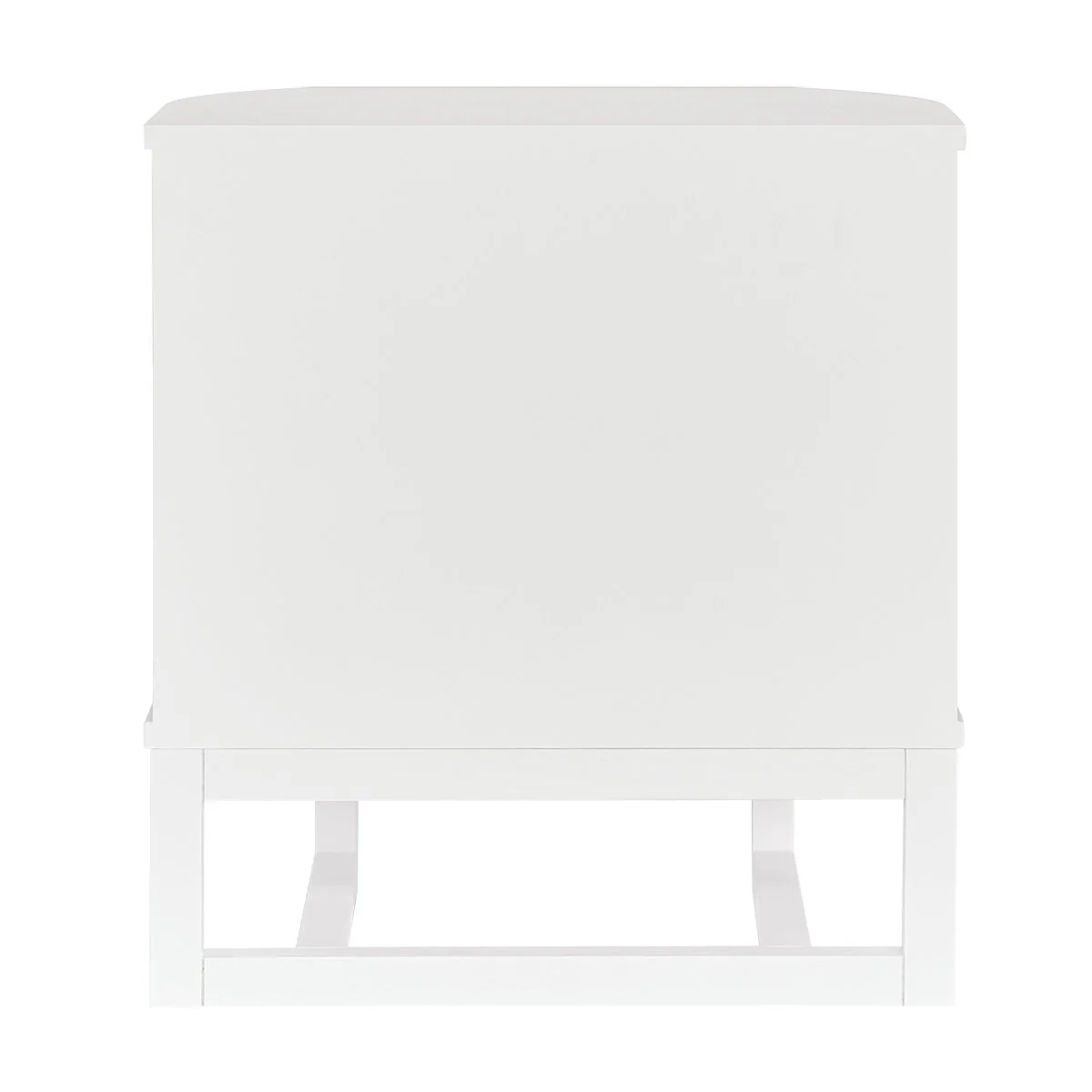 Theodore Bedside Table - Small White - Image 6